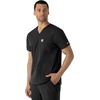 image:imageCarhartt Scrubs for Men Force Essentials VNeck Shirttail Tops with 4 PocketsBlack