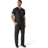 image:imageCarhartt Scrubs for Men Force Essentials VNeck Shirttail Tops with 4 PocketsBlack