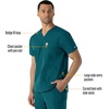 image:imageCarhartt Scrubs for Men Force Essentials VNeck Shirttail Tops with 4 PocketsCaribbean Blue