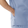image:imageCarhartt Scrubs for Men Force Essentials VNeck Shirttail Tops with 4 PocketsCeil Blue