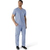 image:imageCarhartt Scrubs for Men Force Essentials VNeck Shirttail Tops with 4 PocketsCeil Blue