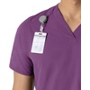 image:imageCarhartt Scrubs for Men Force Essentials VNeck Shirttail Tops with 4 PocketsEggplant