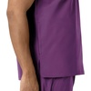 image:imageCarhartt Scrubs for Men Force Essentials VNeck Shirttail Tops with 4 PocketsEggplant