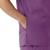 image:imageCarhartt Scrubs for Men Force Essentials VNeck Shirttail Tops with 4 PocketsEggplant