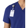 image:imageCarhartt Scrubs for Men Force Essentials VNeck Shirttail Tops with 4 PocketsGalaxy Blue