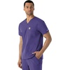 image:imageCarhartt Scrubs for Men Force Essentials VNeck Shirttail Tops with 4 PocketsGrape