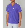 image:imageCarhartt Scrubs for Men Force Essentials VNeck Shirttail Tops with 4 PocketsGrape