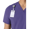 image:imageCarhartt Scrubs for Men Force Essentials VNeck Shirttail Tops with 4 PocketsGrape