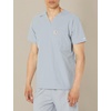 image:imageCarhartt Scrubs for Men Force Essentials VNeck Shirttail Tops with 4 PocketsGrey