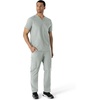 image:imageCarhartt Scrubs for Men Force Essentials VNeck Shirttail Tops with 4 PocketsGrey