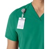 image:imageCarhartt Scrubs for Men Force Essentials VNeck Shirttail Tops with 4 PocketsHunter