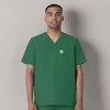 image:imageCarhartt Scrubs for Men Force Essentials VNeck Shirttail Tops with 4 PocketsHunter