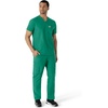 image:imageCarhartt Scrubs for Men Force Essentials VNeck Shirttail Tops with 4 PocketsHunter