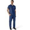 image:imageCarhartt Scrubs for Men Force Essentials VNeck Shirttail Tops with 4 PocketsNavy