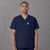 image:imageCarhartt Scrubs for Men Force Essentials VNeck Shirttail Tops with 4 PocketsNavy