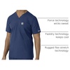 image:imageCarhartt Scrubs for Men Force Essentials VNeck Shirttail Tops with 4 PocketsNavy