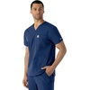 image:imageCarhartt Scrubs for Men Force Essentials VNeck Shirttail Tops with 4 PocketsNavy
