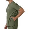image:imageCarhartt Scrubs for Men Force Essentials VNeck Shirttail Tops with 4 PocketsOlive