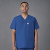 image:imageCarhartt Scrubs for Men Force Essentials VNeck Shirttail Tops with 4 PocketsRoyal