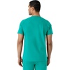 image:imageCarhartt Scrubs for Men Force Essentials VNeck Shirttail Tops with 4 PocketsTeal Blue