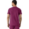 image:imageCarhartt Scrubs for Men Force Essentials VNeck Shirttail Tops with 4 PocketsWine