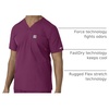 image:imageCarhartt Scrubs for Men Force Essentials VNeck Shirttail Tops with 4 PocketsWine