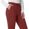 image:imageCarhartt Scrubs for Women Force CrossFlex Cargo Joggers Pants with Drawstring and 8 PocketsAmber Terrain