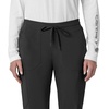 image:imageCarhartt Scrubs for Women Force CrossFlex Cargo Joggers Pants with Drawstring and 8 PocketsBlack