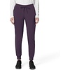 image:imageCarhartt Scrubs for Women Force CrossFlex Cargo Joggers Pants with Drawstring and 8 PocketsBlack Plum
