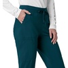 image:imageCarhartt Scrubs for Women Force CrossFlex Cargo Joggers Pants with Drawstring and 8 PocketsCaribbean