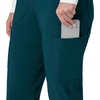 image:imageCarhartt Scrubs for Women Force CrossFlex Cargo Joggers Pants with Drawstring and 8 PocketsCaribbean