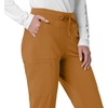 image:imageCarhartt Scrubs for Women Force CrossFlex Cargo Joggers Pants with Drawstring and 8 PocketsFox Brown