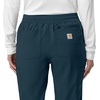 image:imageCarhartt Scrubs for Women Force CrossFlex Cargo Joggers Pants with Drawstring and 8 PocketsNavy