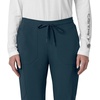 image:imageCarhartt Scrubs for Women Force CrossFlex Cargo Joggers Pants with Drawstring and 8 PocketsNavy