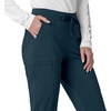 image:imageCarhartt Scrubs for Women Force CrossFlex Cargo Joggers Pants with Drawstring and 8 PocketsNavy