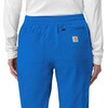 image:imageCarhartt Scrubs for Women Force CrossFlex Cargo Joggers Pants with Drawstring and 8 PocketsRoyal