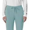 image:imageCarhartt Scrubs for Women Force CrossFlex Cargo Joggers Pants with Drawstring and 8 PocketsSummer Blue