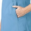 image:imageCarhartt Scrubs for Women Force CrossFlex Panel VNeck Tops with 3 PocketsAzure Blue