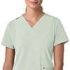 image:imageCarhartt Scrubs for Women Force CrossFlex Panel VNeck Tops with 3 PocketsBig Sky
