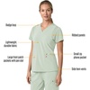 image:imageCarhartt Scrubs for Women Force CrossFlex Panel VNeck Tops with 3 PocketsBig Sky