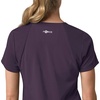 image:imageCarhartt Scrubs for Women Force CrossFlex Panel VNeck Tops with 3 PocketsBlack Plum