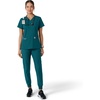image:imageCarhartt Scrubs for Women Force CrossFlex Panel VNeck Tops with 3 PocketsCaribbean
