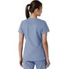 image:imageCarhartt Scrubs for Women Force CrossFlex Panel VNeck Tops with 3 PocketsCeil Blue