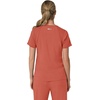 image:imageCarhartt Scrubs for Women Force CrossFlex Panel VNeck Tops with 3 PocketsDusty Cedar