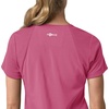 image:imageCarhartt Scrubs for Women Force CrossFlex Panel VNeck Tops with 3 PocketsElectric Fuschia