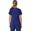 image:imageCarhartt Scrubs for Women Force CrossFlex Panel VNeck Tops with 3 PocketsGalaxy Blue