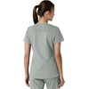 image:imageCarhartt Scrubs for Women Force CrossFlex Panel VNeck Tops with 3 PocketsGrey