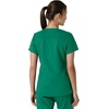 image:imageCarhartt Scrubs for Women Force CrossFlex Panel VNeck Tops with 3 PocketsHunter