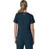 image:imageCarhartt Scrubs for Women Force CrossFlex Panel VNeck Tops with 3 PocketsNavy