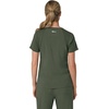 image:imageCarhartt Scrubs for Women Force CrossFlex Panel VNeck Tops with 3 PocketsOlive